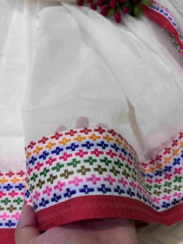কটন স্লিক শাড়ি - Image 2